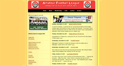 Desktop Screenshot of amateurfootballleague.com